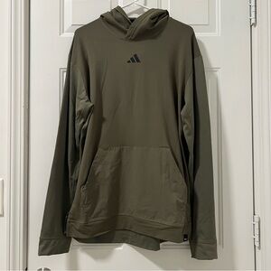 adidas Men’s Cordura Workout Running Hoodie - Army Green